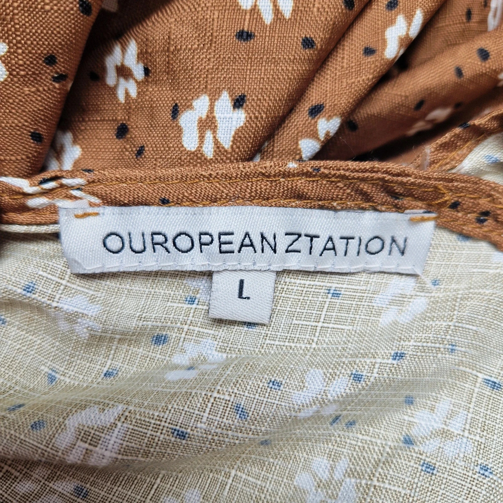 Vestido Ouropean Ztation Talla L 💚 – photo 5